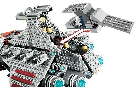 LEGO Set 8039-1 Venator-Class Republic Attack Cruiser (2009 Star