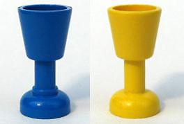 Lego Trinkgefäße/Gläser Minifigur Cup Zubehör 2343 x 1