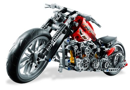 BrickLink - Set 8051-1 : LEGO Motorbike [Technic:Model:Riding 