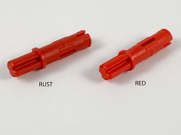 4 11214 LEGO Parts~ Axle Pin 3L w Friction Ridges & 1L Axle GRAY Technic 