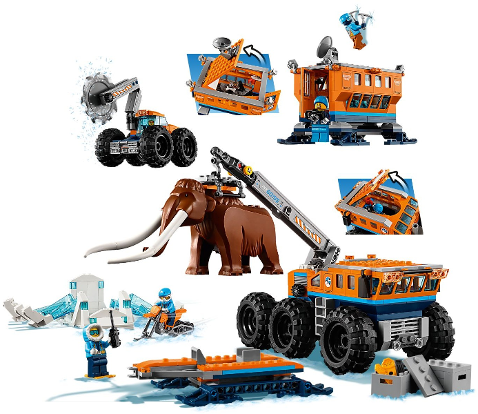 pilfer pris syre BrickLink - Set 60195-1 : LEGO Arctic Mobile Exploration Base [Town:City:Arctic]  - BrickLink Reference Catalog