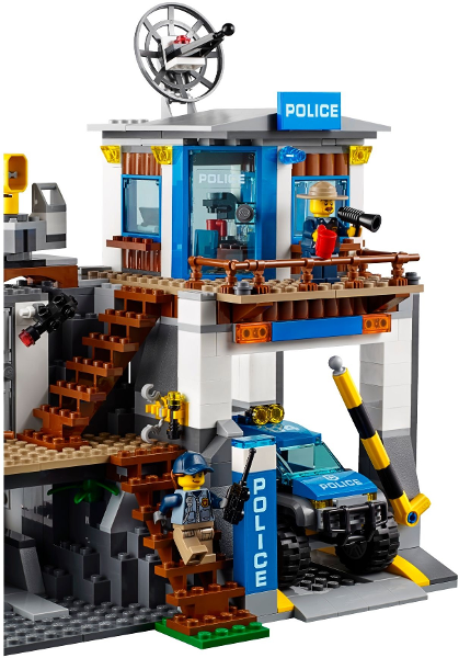police chief Male 60174 cty870 Lego mountain police