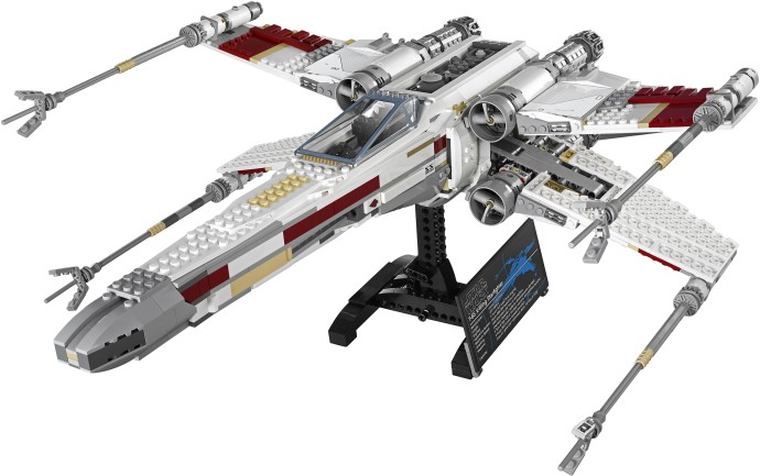 Pegatinas compatible con lego 10240 sticker Red Five X-Wing Starfighter-ucs 