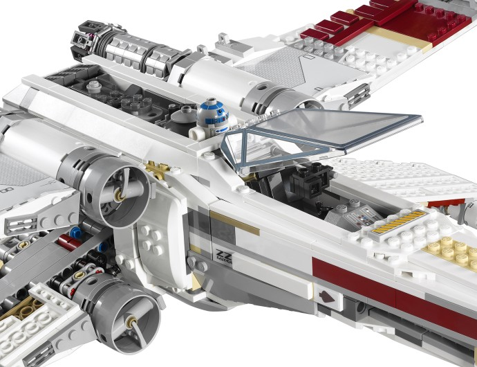 Lego® Star Wars Custom Sticker UCS 10240 full Red Five T-65 X-Wing Starfighter 