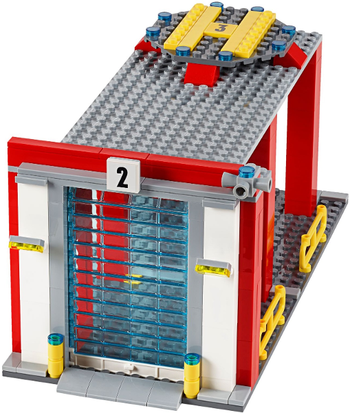 BrickLink - Set 60110-1 : LEGO Fire Station [Town:City:Fire] - Reference Catalog