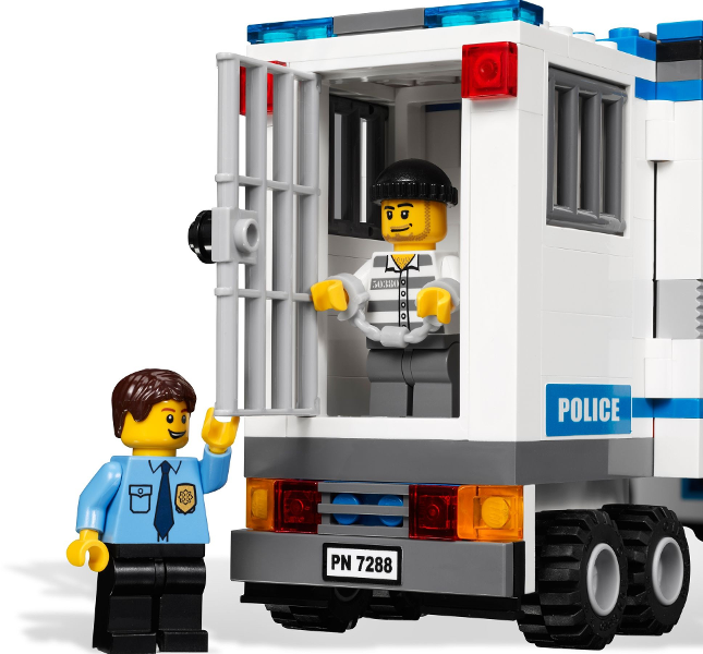 show original title Details about   Lego ® Minifigure Town City Police Convict Set 7288 7279 7498-cty0200 cty200 