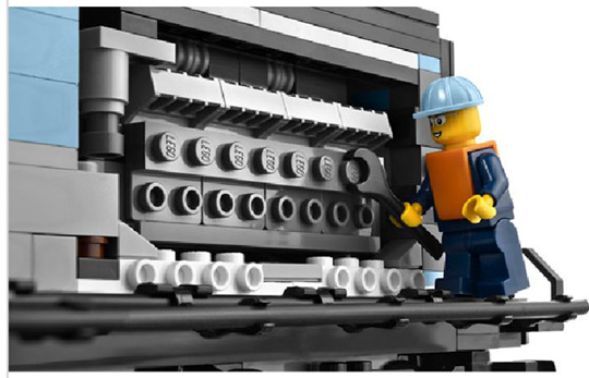 Maersk Train & POWER funzione Motore Set con i blocchi di costruzione Figure legoed impostato 
