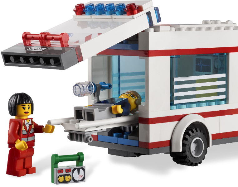 Ambulance : Set 4431-1 BrickLink