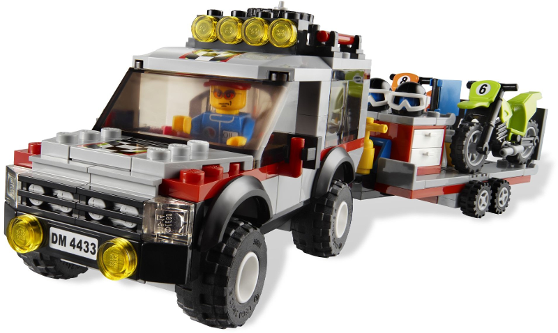 LEGO City Town Dirt Bike Transporter 4433