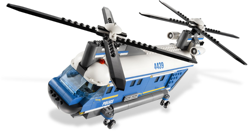Ensomhed misundelse klint BrickLink - Set 4439-1 : LEGO Heavy-Duty Helicopter [Town:City:Police] -  BrickLink Reference Catalog