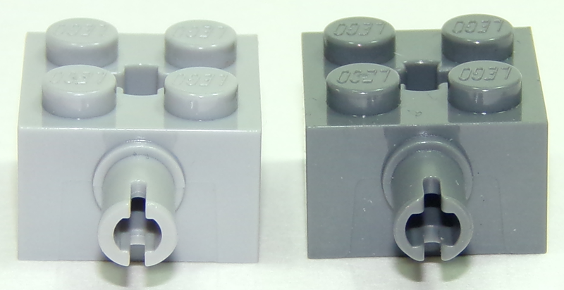 Lego briques brick 2x2 modifié pin axle hole tenon choose color ref 6232 4730