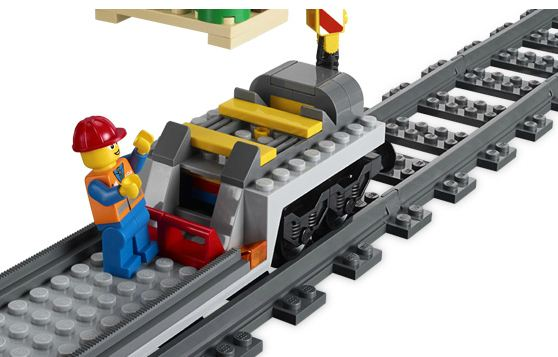 Lego train rails et traverses 3230b 3229b 4166 