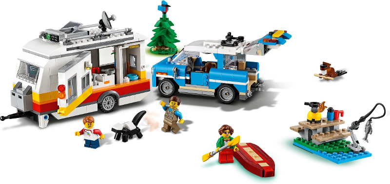 BrickLink - Set 31108-1 : LEGO Caravan Family Holiday [Creator 