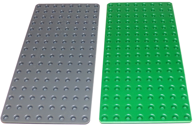 LEGO BASEPLATE ~ 16 x 32 stud (5 x 10) 16x32 Base Plate Blue Green Gray  *NEW*