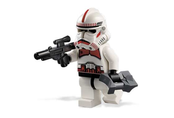 SW0091 NEW LEGO CLONE TROOPER FROM SET 7655 STAR WARS 