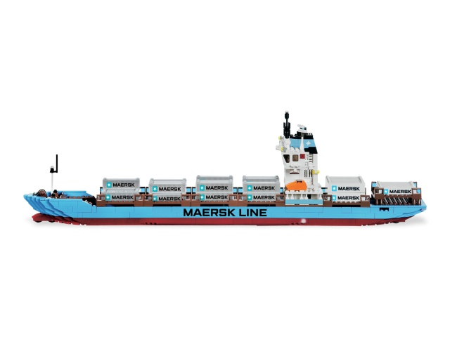Supplement negativ Lykkelig BrickLink - Set 10155-1 : LEGO Maersk Line Container Ship 2010 Edition  [Sculptures] - BrickLink Reference Catalog