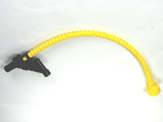 Lego  Duplo Hose 11L with Black Nozzle 58498c02 Yellow