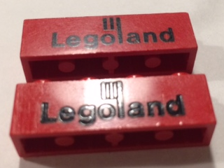 LEGO VINTAGE red Brick LEGOLAND ref 3010p30 set 570 357 580 360 355 682 683... 