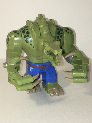 forholdet Junior dome Killer Croc with Blue Pants and Claws : Minifigure sh321 | BrickLink