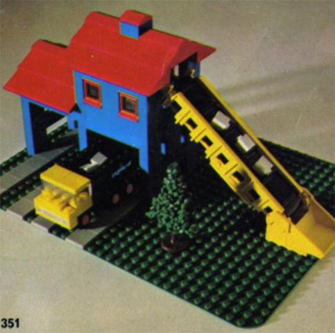 Loader Hopper with Truck : Set 351-1 | BrickLink