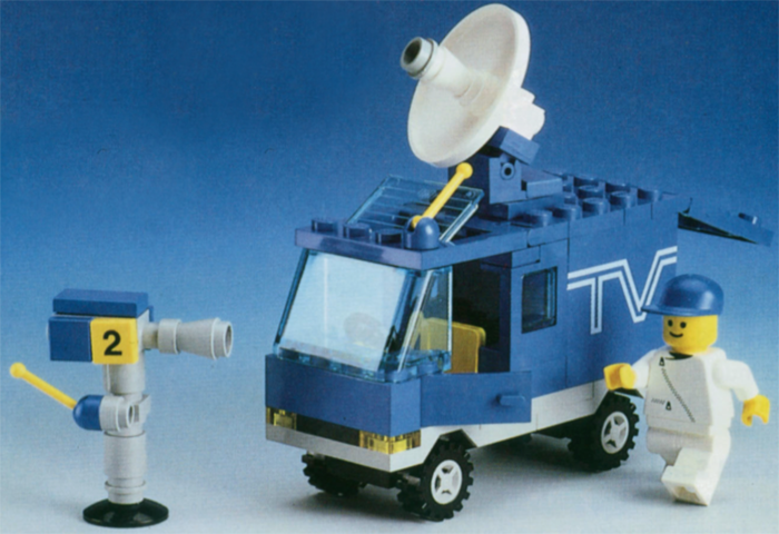 lego tv van