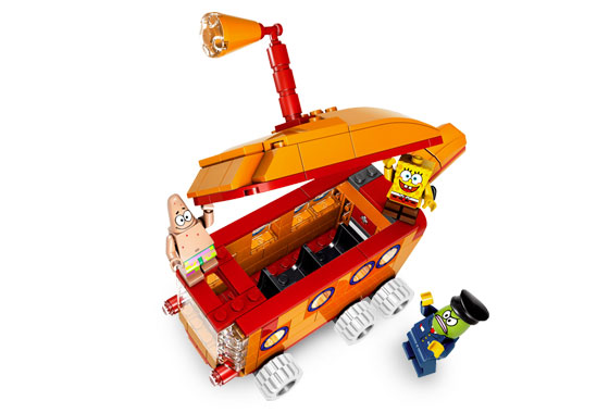 Lego Sponge Bob personaje conductores de autobús de set 3830 