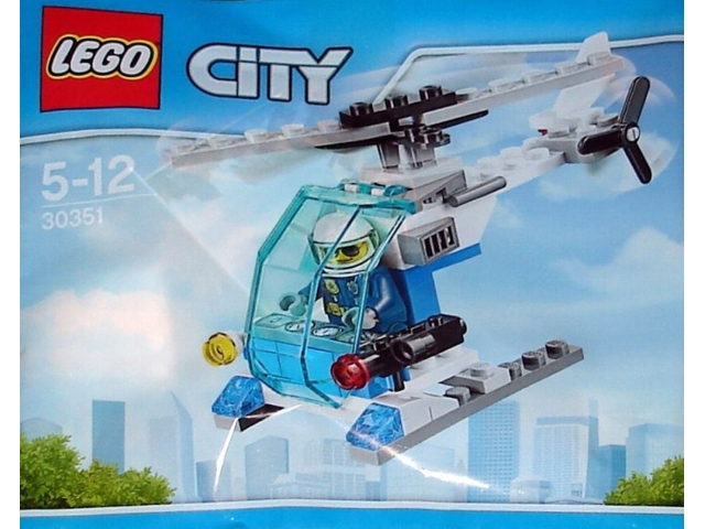 Lego City Undercover Helicopter 30351 44 Piece Building Set 