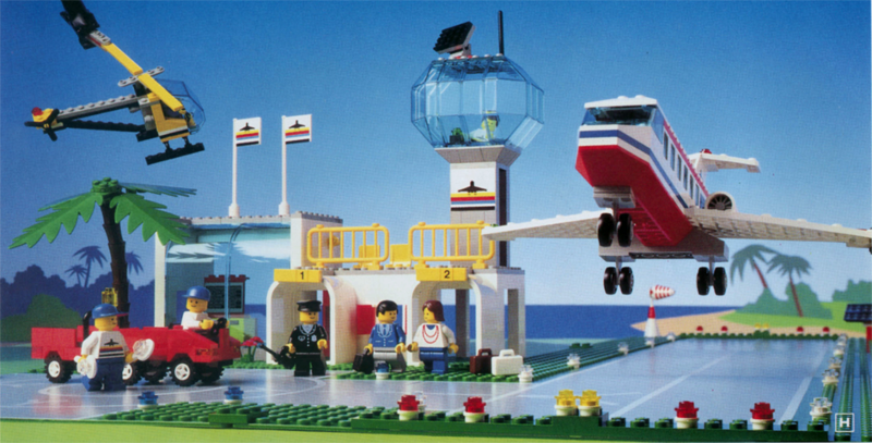 lego airport 1990