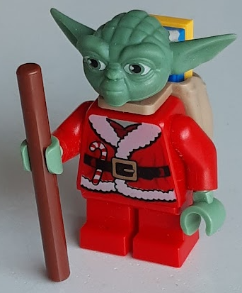 Geschenke sw358  7958 Lego Figur Star Wars Santa Yoda Rucksack 