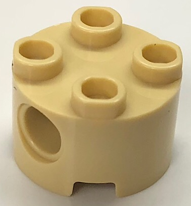 Brick, Round 2 x 2 with Pin Holes : Part 17485 | BrickLink