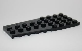 11203 LEGO®  Fliese 2 x 2 schwarz bedruckt 6189221-75180 75512 