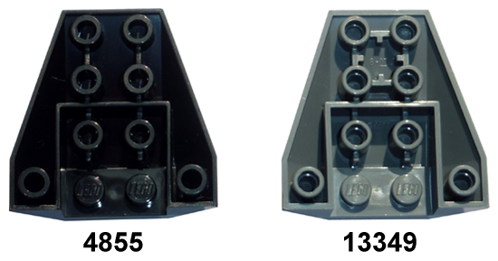 Wedge 4 x 4 Triple Inverted with Connections between 4 Studs Wedge 4 x 4 Triple Inverted with Connections between 4 Studs