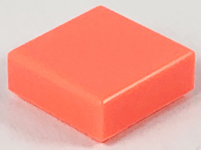 10 x LEGO® 3070 Fliese 1x1  Farbe Orange Neu. 