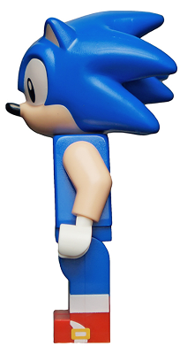 Sonic the discount hedgehog lego minifigure