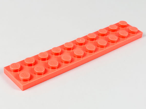 2157 Lego Plate Slash 2x3 Black 