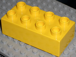 LEGO DUPLO RITTERBURG 2 X 8er NOPPEN STEIN 4777 4988 4785 Grau Steine 3011 w.NEU 