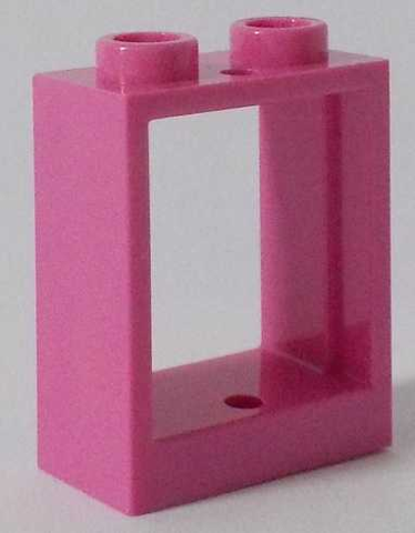 Window 1 x 2 x 2 Flat Front : Part 60592 | BrickLink