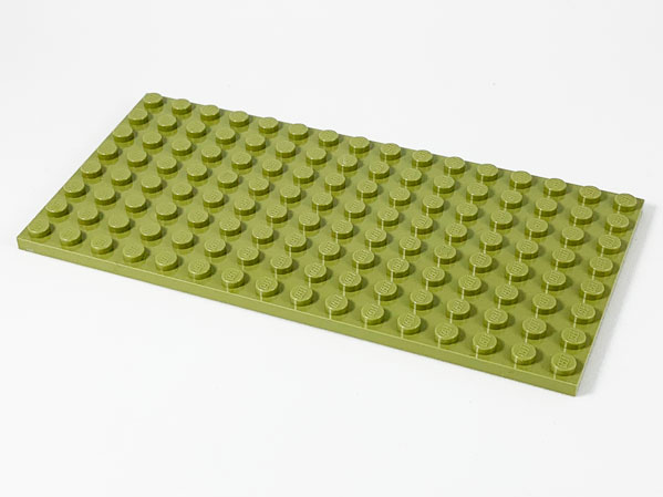 LEGO® Plaque 8 x 16 - 92438 - Beige