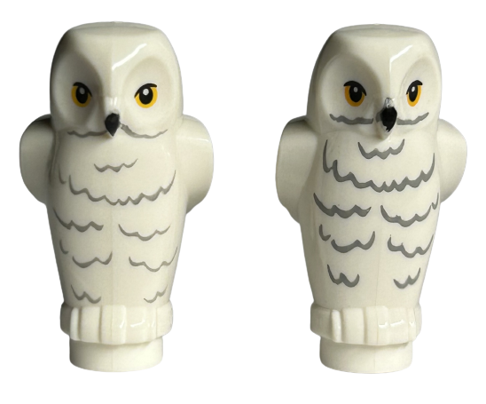 LEGO Owl with Tan and White Feathers with Angular Features (79571)