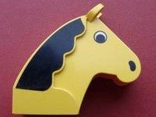 Lego horse sale head