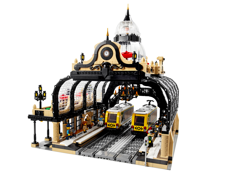 Set Review - #910002-1: Studgate Train Station - Bricklink Designer Program  — Bricks for Bricks