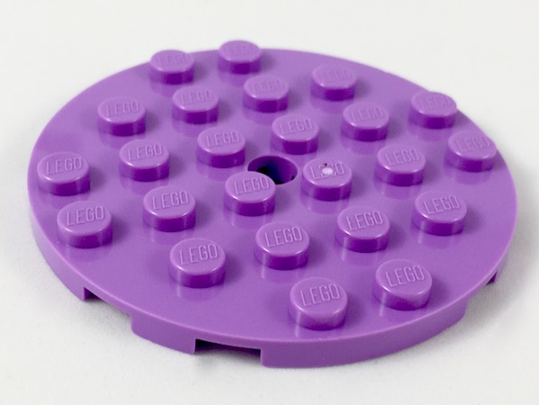 Plate ronde 6x6 - Pièce LEGO® 11213 - Super Briques