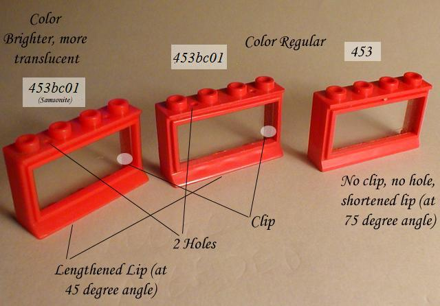 Lego Rosso Foto Cornice 12.7X17.8cm Double Sided E Impilabile