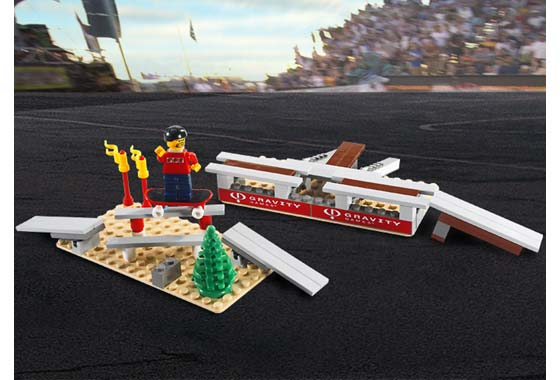 BrickLink - Set 3535-1 : LEGO Skateboard Street Park [Sports