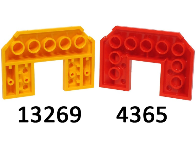 レコ－ド　6枚 LEGO Panel 1 x 6 x 3 with Side Studs (98280) | Brick Owl