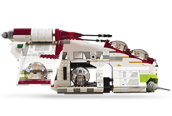 escapar Mecánicamente Fahrenheit BrickLink - Set 7163-1 : LEGO Republic Gunship [Star Wars:Star Wars Episode  2] - BrickLink Reference Catalog