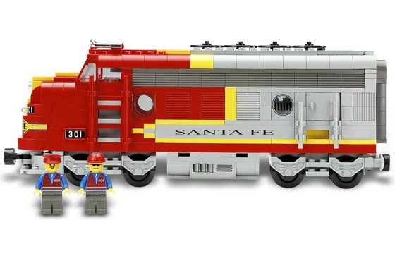 santa fe lego train