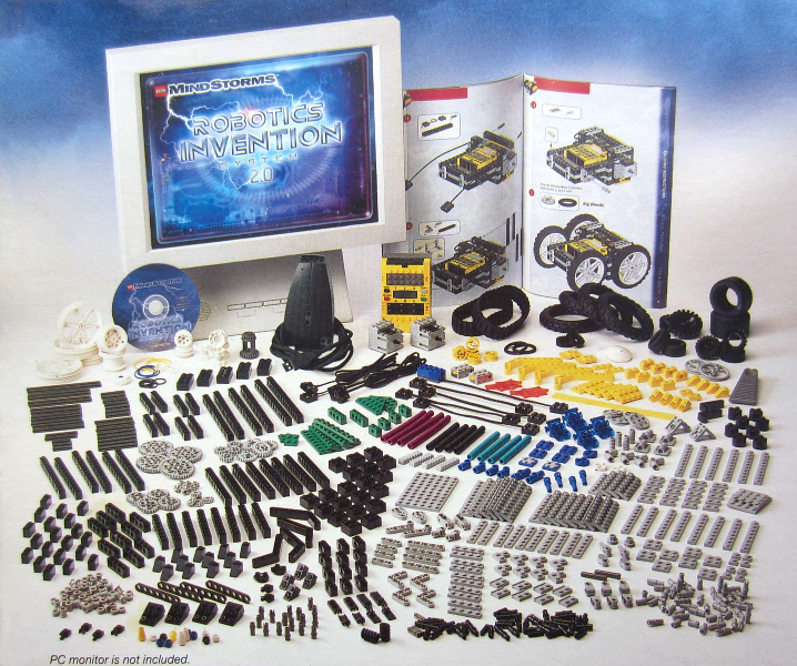 Robotics Invention System Version 2.0 Set 3804 1 BrickLink