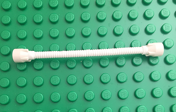 Hose, Flexible 8.5L with (Same Color) Tabbed Ends : Part