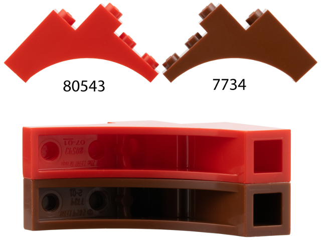 Arch 1 x 4 x 3 : Part 80543 | BrickLink